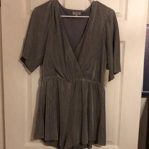 TOBI Silver Medium Romper